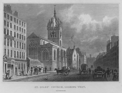 Église St Giles, vue vers l
