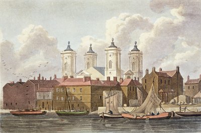 Église Saint-Jean Westminster, 1815 - Thomas Hosmer Shepherd