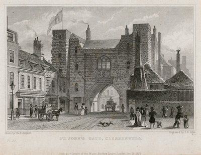 Porte Saint-Jean, Clerkenwell - Thomas Hosmer Shepherd