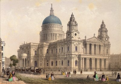 Cathédrale Saint-Paul depuis le nord-ouest - Thomas Hosmer Shepherd