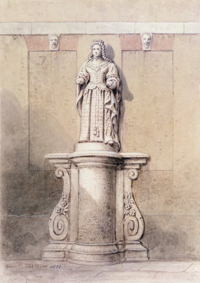 Statue de la Reine Anne à l