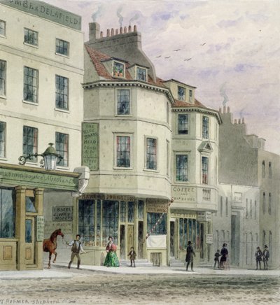 The Boars Head Inn, King Street, Westminster, 1858 - Thomas Hosmer Shepherd