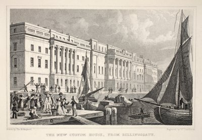 La Nouvelle Douane, de Billingsgate, de 