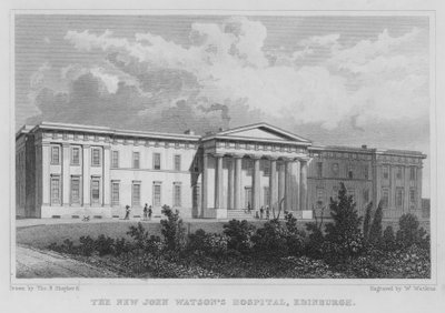 Le Nouvel Hôpital John Watson, Édimbourg - Thomas Hosmer Shepherd