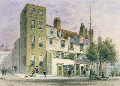Le Vieux George sur Tower Hill - Thomas Hosmer Shepherd