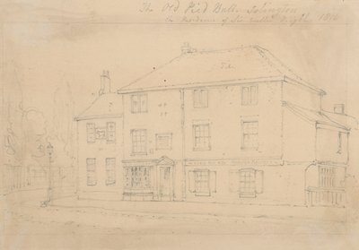 Le vieux Pied Bull Inn, Islington - Thomas Hosmer Shepherd
