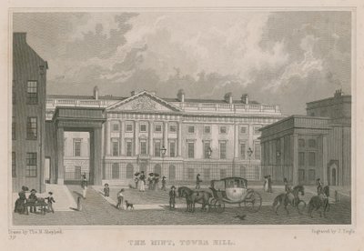 La Monnaie royale, Tower Hill, Londres - Thomas Hosmer Shepherd