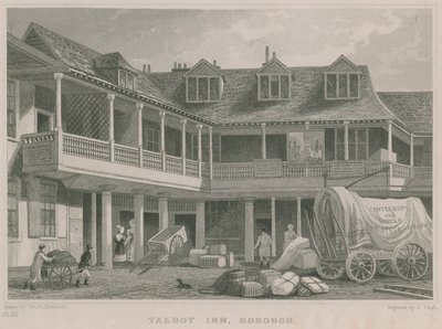 Le Tabard Inn, Southwark - Thomas Hosmer Shepherd