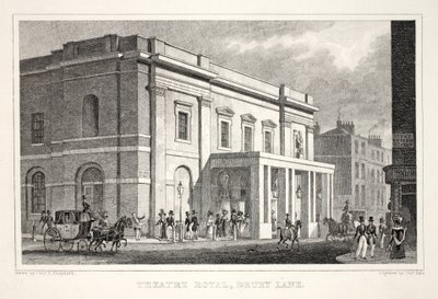 Théâtre Royal, Drury Lane, de 