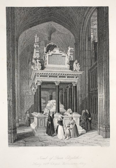 Tombe de la reine Élisabeth I, de 