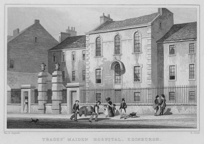 Hôpital des jeunes filles des métiers, Édimbourg - Thomas Hosmer Shepherd