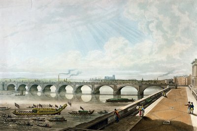 Vue du pont de Waterloo depuis l