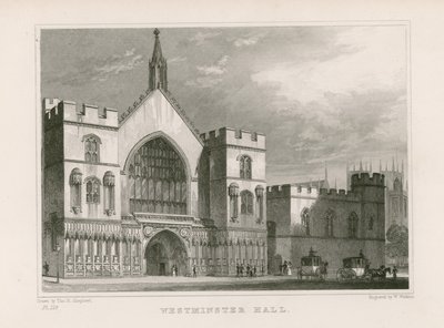 Westminster Hall - Thomas Hosmer Shepherd