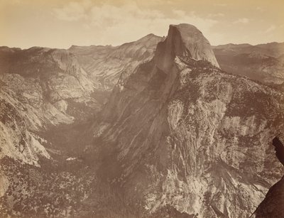 [Le demi-dôme depuis Glacier Point, Yosemite] - Thomas Houseworth and Company
