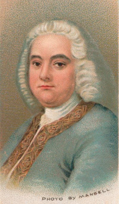 George Frideric Handel 1685-1759, compositeur britannique d