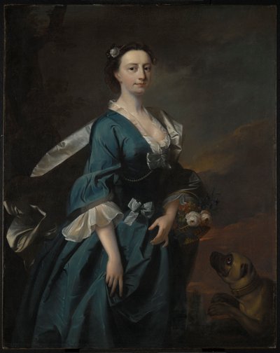 Mme John Wendt, vers 1745 - Thomas Hudson