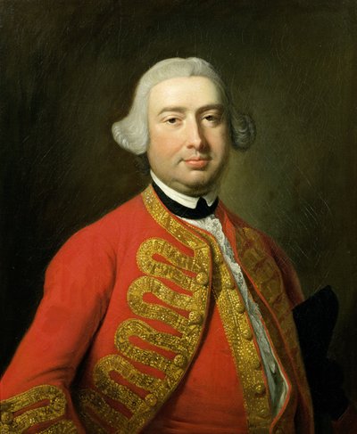 Portrait de John Beard (c.1717-91), acteur et chanteur - Thomas Hudson