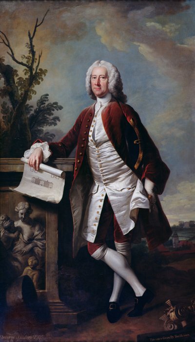 Portrait de Theodore Jacobsen, architecte de l