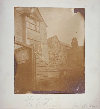 Maison de Sir Paul Pindar, Bishopsgate, City de Londres, 1860 - Thomas Hugo