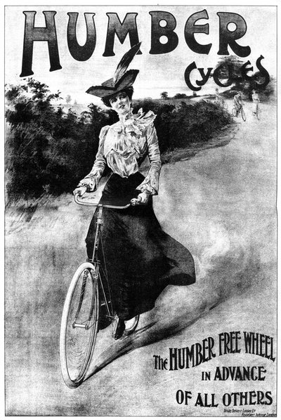 Publicité pour les cycles Humber, 1902-1903 - Thomas Humber