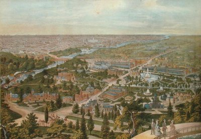 Vue aérienne du centenaire, Philadelphie - Thomas Hunter