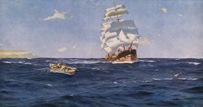 Au large de Valparaiso - Thomas J. Somerscales