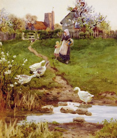 Retour à la maison, 1894 - Thomas James Lloyd