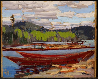 Bateaux, été - Tom Thomson