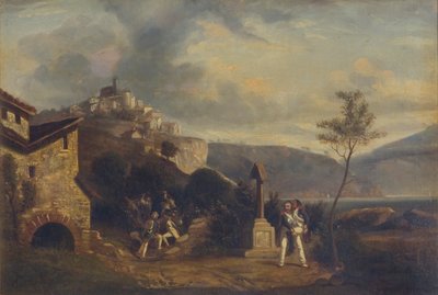 Un incident des guerres napoléoniennes, 1830-1882 - Thomas Jones Barker