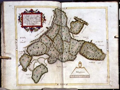 Carte de Tingewick dans le Buckinghamshire - Thomas Langdon