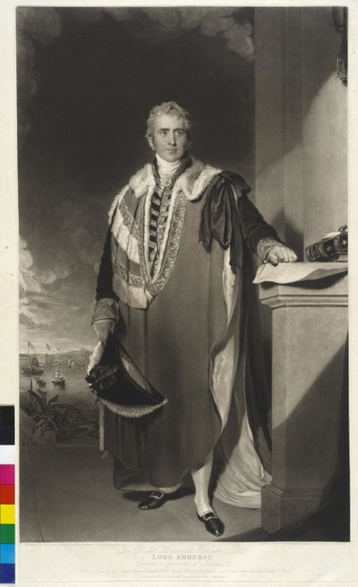 1er comte Amherst Amherst - Thomas Lawrence