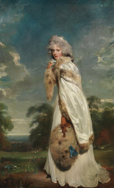 Elizabeth Farren née vers 1759, morte en 1829, plus tard comtesse de Derby - Thomas Lawrence