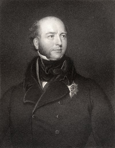 Francis Charles Seymour Conway, 3e marquis de Hertford et Yarmouth, gravé par William Holl, de 