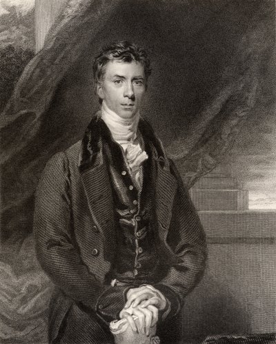 Henry Peter Brougham, 1er baron Brougham et Vaux, gravé par H. Robinson, de 