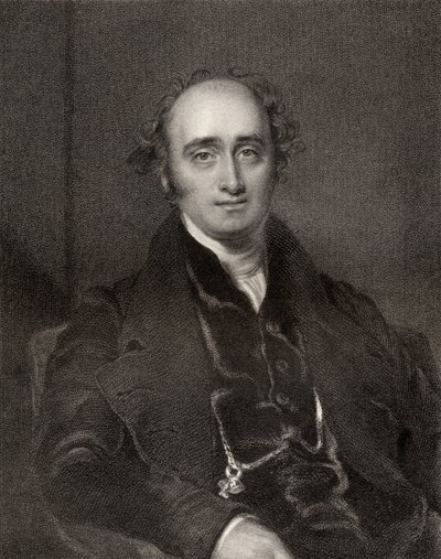 John Wilson Croker, gravé par T.H. Parry, de 