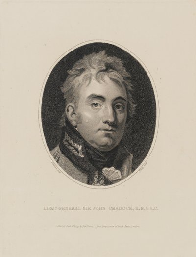 Lieutenant-général Sir John Cradock, 1809 - Thomas Lawrence