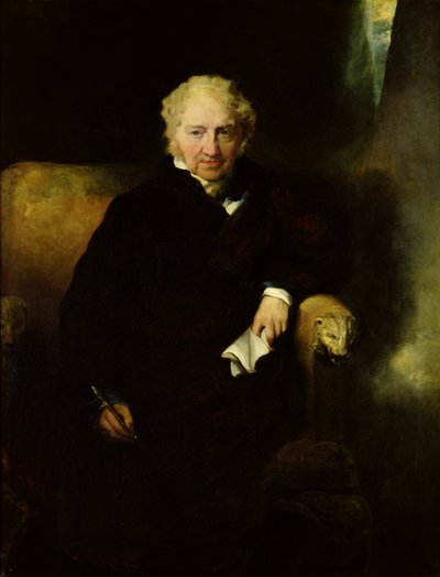 Portrait de Henry Fuseli (Johann Heinrich Fussli) (1741-1825) - Thomas Lawrence