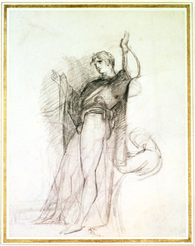 Portrait de John Philip Kemble en Hamlet - Thomas Lawrence