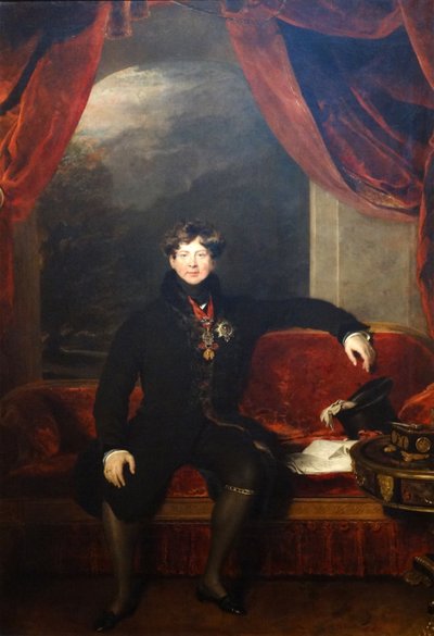 Portrait du roi George IV - Thomas Lawrence