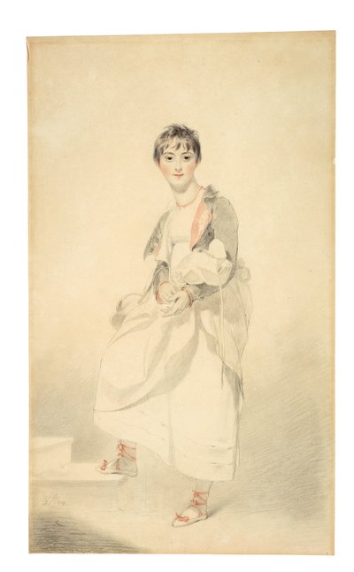 Portrait de Lady Frances Hamilton (1795-1860) - Thomas Lawrence