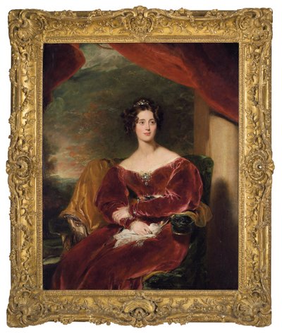 Portrait de Mary, comtesse de Wilton, 1829 - Thomas Lawrence