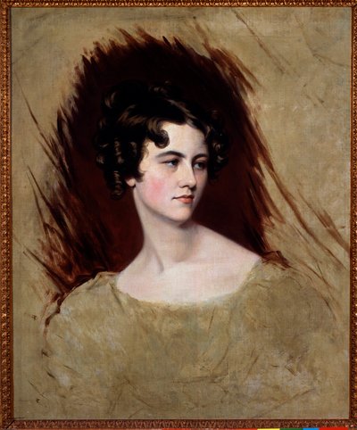 Portrait de la princesse Clémentine de Metternich. Peinture par Sir Thomas Lawrence - Thomas Lawrence