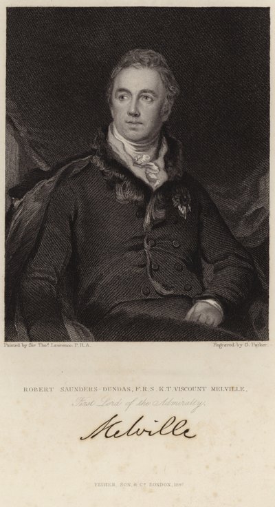 Portrait de Robert Saunders-Dundas - Thomas Lawrence
