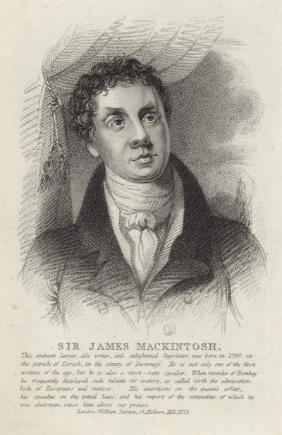 Portrait de Sir James Mackintosh - Thomas Lawrence