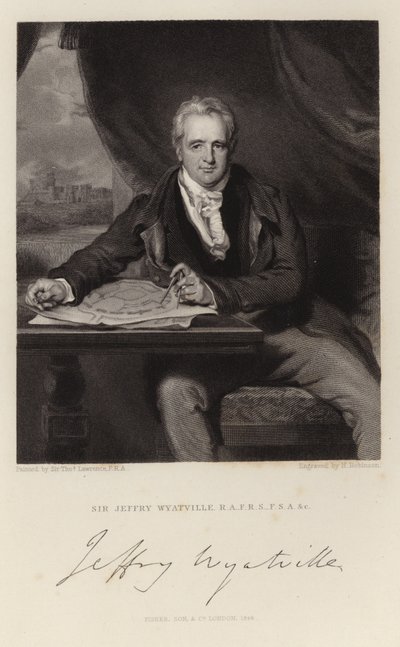 Portrait de Sir Jeffry Wyattville - Thomas Lawrence