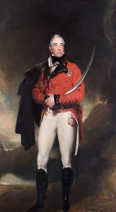 Portrait de Thomas Graham, Lord Lynedoch, soldat britannique, vers 1817 - Thomas Lawrence