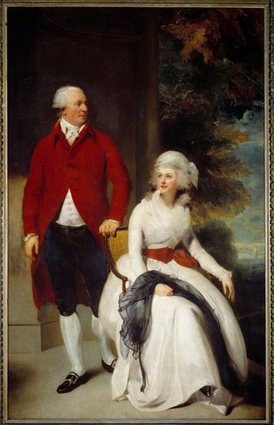 Portrait du banquier Julius Angerstein et de sa seconde épouse Eliza Payne - Thomas Lawrence