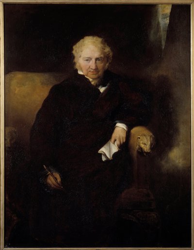Portrait du peintre Henri Fussli (ou Fuseli) (1741-1825). Peinture de Sir Thomas Lawrence (1769-1830) XIXe siècle Bayonne, Musée Bonnat - Thomas Lawrence