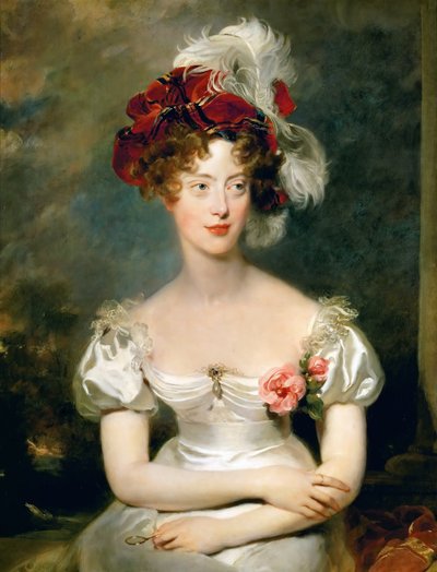 Princesse Caroline de Naples et de Sicile 1798-1870, Duchesse de Berry - Thomas Lawrence