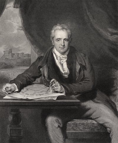 Sir Jeffry Wyatville, gravé par H. Robinson, de 
